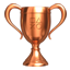 Bronze trophy